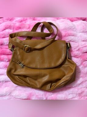 Classic Brown Crossbody Shoulder Bag